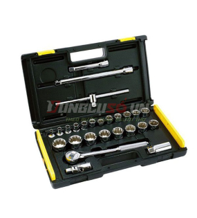 Bộ đầu tuýp 1/2″ 12PT in 26 chi tiết Stanley 86-478