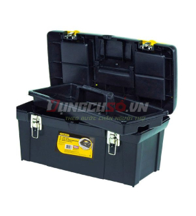 Thùng đồ nghề (nhựa) 24 inch/(602x292x284mm) khóa sắt Stanley STST24113