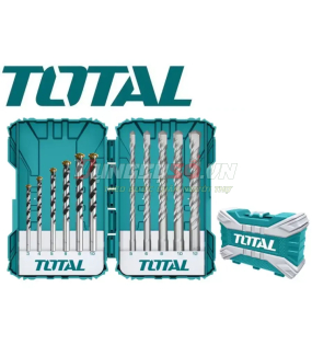 Bộ 11 mũi khoan bê tông chui gài TOTAL TACSDL31101