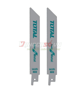 Bộ lưỡi cưa kiếm cưa kim loại 150x19x1.25mm Total TAC52922EF