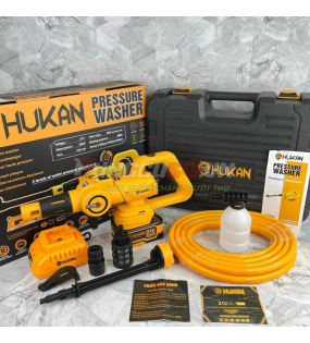 Máy rửa xe dùng pin 21V Hukan HK-PW38287BL