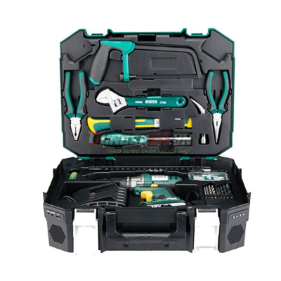 Bộ máy khoan động lực pin 18V 88 chi tiết Sata 05152