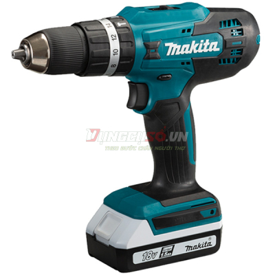 Máy khoan vặn vít pin 18V Makita HP488D002