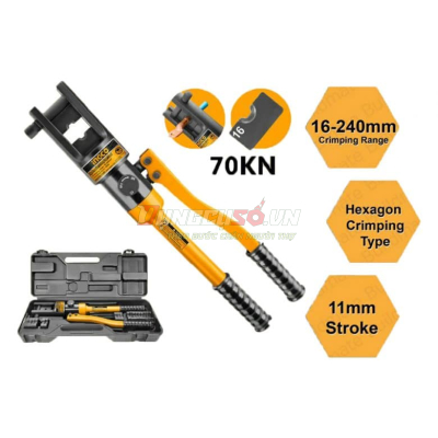 Kìm ép cốt thủy lực INGCO HHCT01240