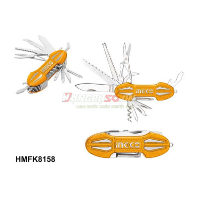 Dao cắt đa năng 15 lưỡi INGCO HMFK8158