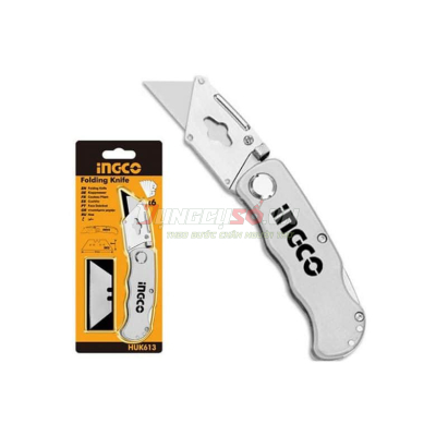Dao rọc xếp 61x19mm INGCO HUK613