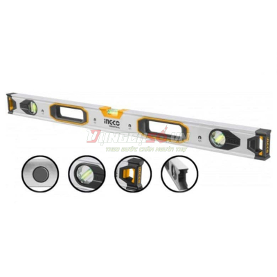 Thước thủy 80cm (kèm nam châm) INGCO HSL38080M