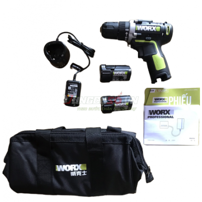 MÁY KHOAN DÙNG PIN LI-ION 12V WU128.6 – WORX GREEN