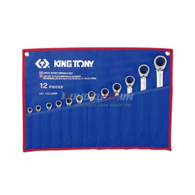 Bộ cờ lê vòng miệng 12 chi tiết 8-24mm Kingtony 12212MR
