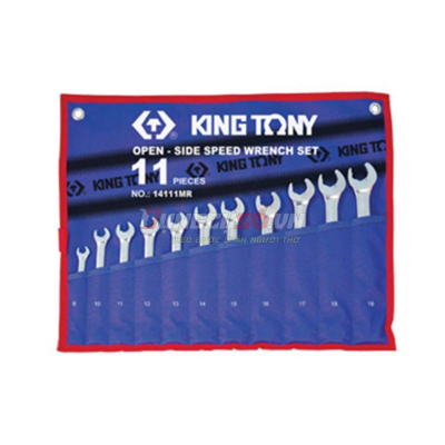 Bộ cờ lê vòng miệng 11 chi tiết 8-19mm Kingtony 14111MR