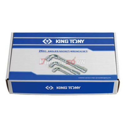 Bộ ống điếu 26 chi tiết 6-32mm Kingtony 1826MR
