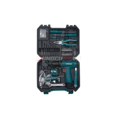Bộ máy khoan pin 12V 81 chi tiết Total THKTHP10812