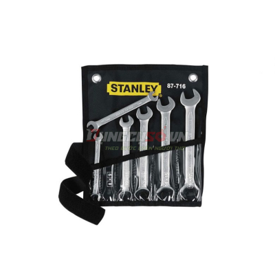 Bộ cờ lê 2 đầu miệng 6 cây hệ in Stanley 87-716-1