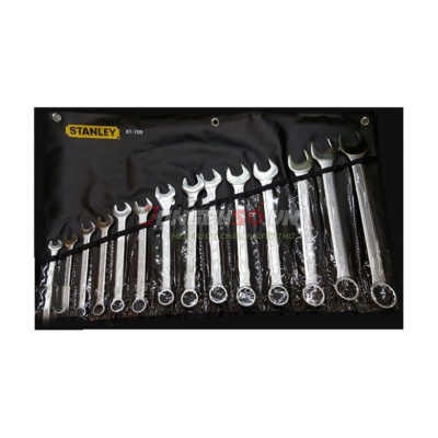 Bộ cờ lê vòng miệng hệ in 14 chi tiết Stanley 87-709-1