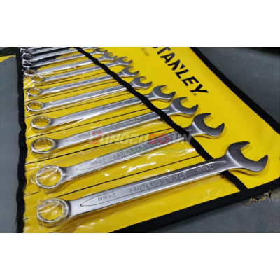Bộ cờ lê vòng miệng 14 chi tiết hệ mét Stanley 87-036-1