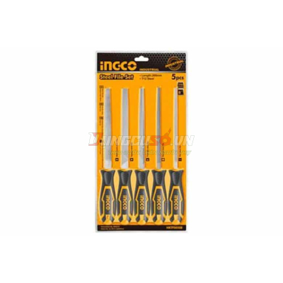 Bộ 5 dũa sắt 200mm INGCO HKTFS0508