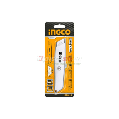 Dao rọc giấy 61x19x0.6mm INGCO HUK615