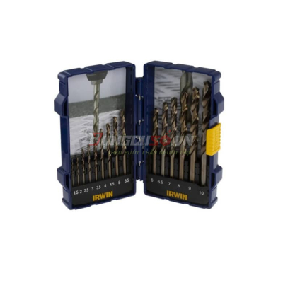 Bộ mũi khoan kim loại HSS COBALT 15 mũi IRWIN 10503990