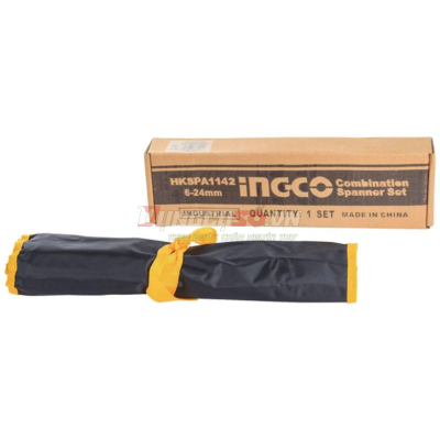 Bộ 12 cờ lê vòng miệng 6-32mm INGCO HKSPA1143