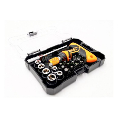 Bộ 18 tua vít tay cầm chữ T INGCO HKSDB0188