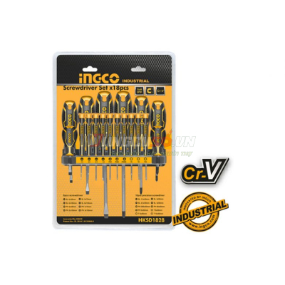 Bộ 18 tua vít INGCO HKSD1828