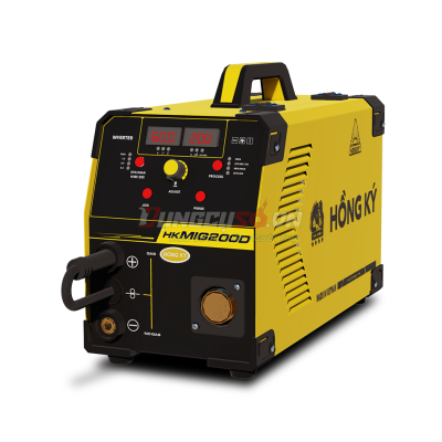 Máy hàn MIG không dùng khí, que MMA, TIG digital 200 Ampe 220V - HKMIG200D