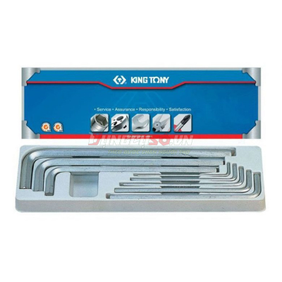 Bộ lục giác 8 chi tiết hệ mét Kingtony 20208MR01
