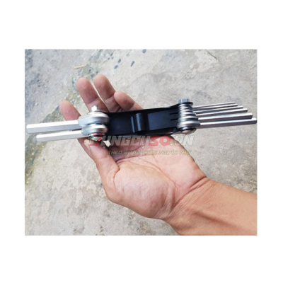 Bộ lục giác 8 chi tiết hệ mét Kingtony 20218MR