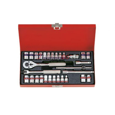 Bộ tuýp 1/4″ 30 chi tiết Kingtony 2030CR