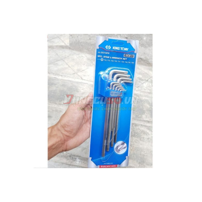 Bộ lục giác đầu sao 9 chi tiết Kingtony 20319PR