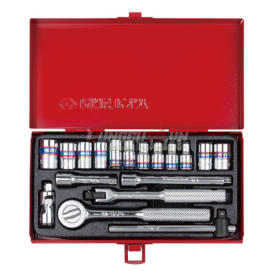 Bộ tuýp 1/4″ 18 chi tiết Kingtony 2518MR01