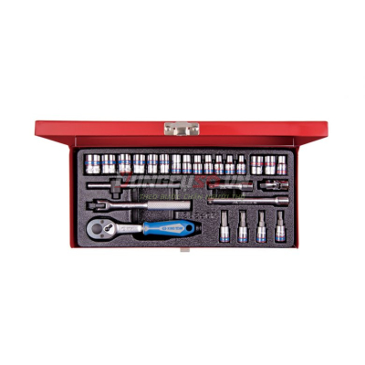 Bộ tuýp 1/4″ 26 chi tiết Kingtony 2526CR