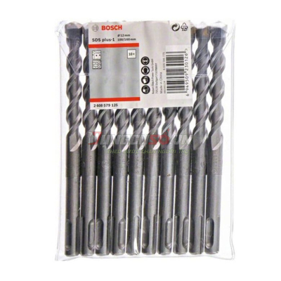Bộ 10 mũi khoan SDS Plus 1 (12*160mm) 