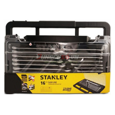 Bộ cờ lê vòng miệng 16 chi tiết MODULE Stanley STMT74897-8C