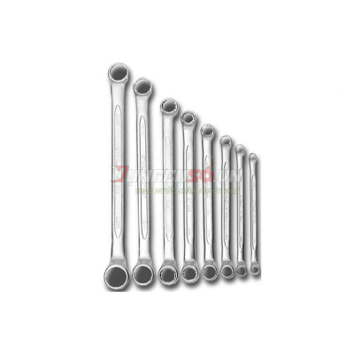 Bộ cờ lê 2 đầu vòng 8 cây 75° hệ Mét Stanley 87-576-1