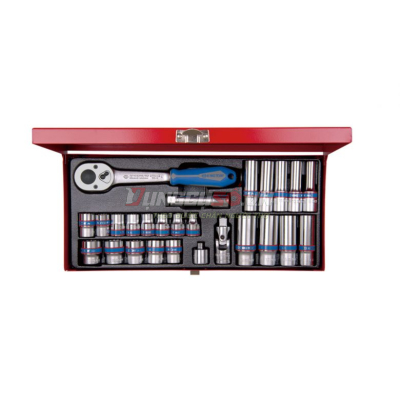 Bộ tuýp 3/8″ 26 chi tiết Kingtony 3027MR