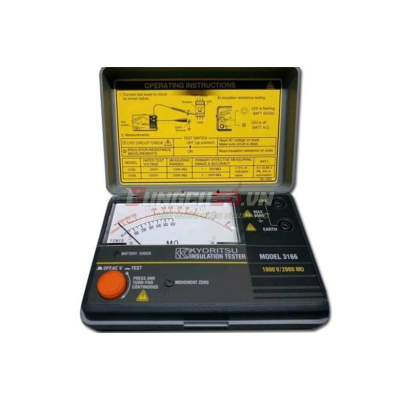 Đồng hồ đo điện trở cách điện Kyoritsu 3166