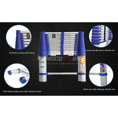 Thang rút đơn 4.1m Nakata TYB612