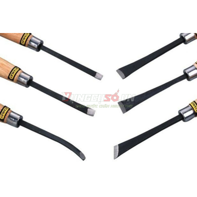Đục gỗ cầm tay 1/4″ bộ 6 cây Stanley STHT16120-8