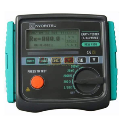 Máy đo điện trở đất – Điện trở suất Kyoritsu 4106