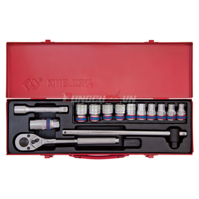 Bộ tuýp 1/2″ 14 chi tiết Kingtony 4512SR
