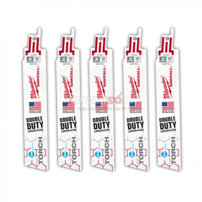 Lưỡi cưa kiếm sắt TORCH T18-152.4mm Milwaukee 48-00-4784 (Bộ 5 lưỡi)