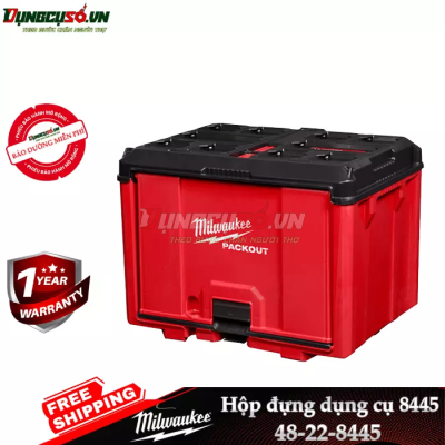 Hộp đựng dụng cụ Milwaukee cùng hệ PACKOUT™ 48-22-8445