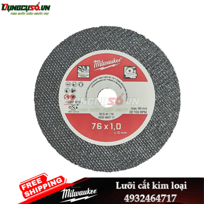 Đĩa cắt kim loại Milwaukee 4932464717