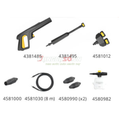 Máy xịt rửa áp lực cao ANNOVI 4K-TWIN-FLOW