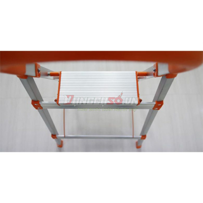 Thang ghế 4 bậc khung Inox Nakata TY104B