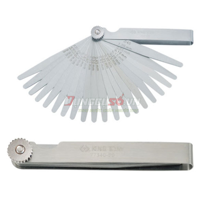 Bộ thước lá đo độ dày 0.05-1mm 20 lá Kingtony 77340-20