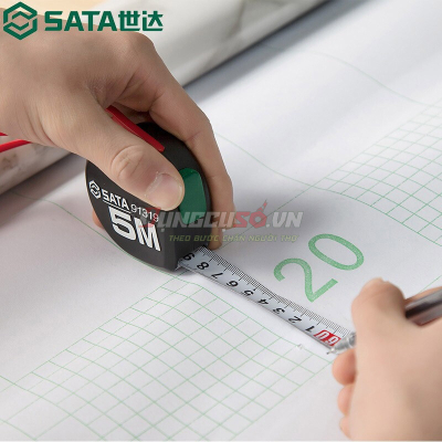 Thước cuốn thép 5m SATA 91319