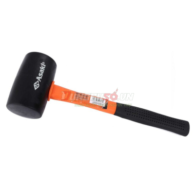 Búa cao su đen cán nhựa cao cấp 500gr Asaki AK-9727
