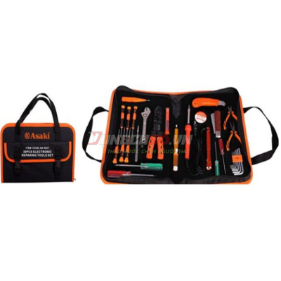 Bộ dụng cụ sửa chữa điện tử 30 chi tiết Asaki AK-9831